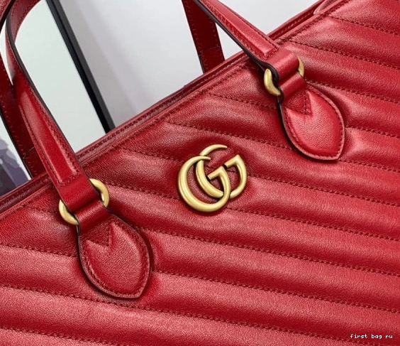 Firstbag ru medium GG bag tote Marmont GUCCI 0804
